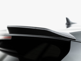 Maxton Design Carbon Fiber Tailgate Spoiler (Upper) Audi SQ8 / Q8 S-Line Mk1 Facelift