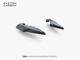 Maxton Design Prepreg Carbon Fiber Rear Side Splitters Audi Q8 S-Line Mk1 Facelift