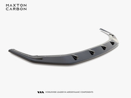 Maxton Design Prepreg Carbon Fiber Front Splitter Audi RS6 C8 / C8 Facelift