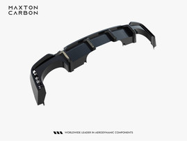 Maxton Design Prepreg Carbon Fiber Rear Diffuser Audi RS7 C8 (version with towbar)