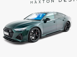 Maxton Design Prepreg Carbon Fiber Side Skirts Audi RS7 C8