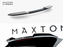 Maxton Design Carbon Fiber Tailgate Spoiler (Upper) Audi RSQ8 Mk1