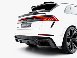 Maxton Design Carbon Fiber Rear Side Splitters Audi RSQ8 Mk1