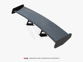 Maxton Design Carbon Spoiler With Internal Brackets Uprights V.1 + LED Porsche 718 Cayman GTS 982c