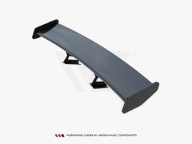 Maxton Design Carbon Spoiler With Internal Brackets Uprights V.2 + LED Porsche 718 Cayman GTS 982c