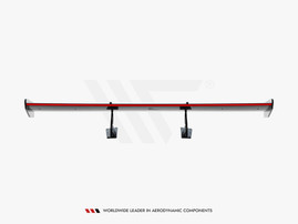 Maxton Design Carbon Spoiler With Upper Swan Mounting V.1 + LED Porsche 718 Cayman GTS 982c
