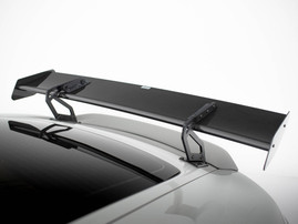 Maxton Design Carbon Spoiler With Upper Swan Mounting V.2 + LED Porsche 718 Cayman GTS 982c