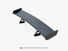 Maxton Design Carbon Spoiler With Internal Brackets Uprights + LED Volkswagen Jetta GLI Mk7