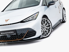 Maxton Design Street PRO Front Splitter + Flaps Cupra Born Mk1