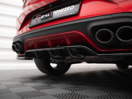Maxton Design Central Rear Splitter (Vertical Bars) Cupra Leon Hatchback Mk1