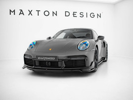 Maxton Design Front Splitter Porsche 911 Turbo S Sport Package 992