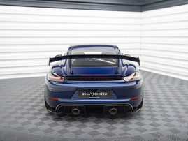 Maxton Design Rear Side Splitters Porsche 718 Cayman GT4 RS 982c