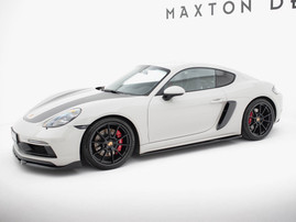 Maxton Design Side Skirts Diffusers Porsche 718 Cayman GTS 982c