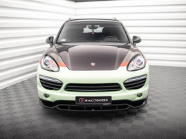 Maxton Design Front Splitter Porsche Cayenne Mk2