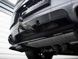 Maxton Design Rear Splitter Porsche Cayenne SUV / Coupe Mk3 Facelift