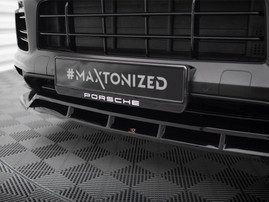 Maxton Design Front Splitter Porsche Cayenne Sport Design Mk3
