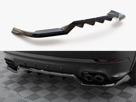 Maxton Design Rear Splitter (Vertical Bars) Porsche Cayenne Sport Design Mk3