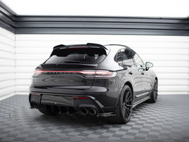Maxton Design Lower Spoiler CAP 3D Porsche Macan GTS / Standard / T Mk1 Facelift 2