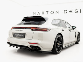 Maxton Design Rear Splitter (Vertical Bars) Porsche Panamera GTS Sport Turismo 971 Facelift