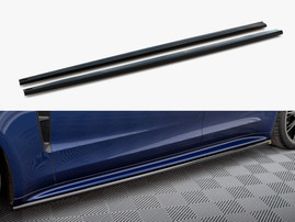 Maxton Design Side Skirts Diffusers Porsche Panamera E-Hybrid 971 Facelift