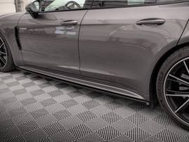 Maxton Design Side Skirt Diffusers V.1 Porsche Panamera Turbo S E-Hybrid / Panamera E-Hybrid / Panamera 4S 971