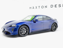 Maxton Design Side Skirts Diffusers Porsche Taycan Turbo S Mk1