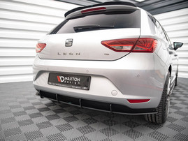 Maxton Design Street PRO Rear Diffuser Seat Leon Hatchback Mk3 (2012-2016)
