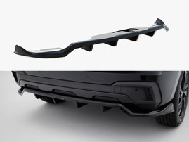 Maxton Design Rear Splitter (Vertical Bars) Skoda Kamiq Monte Carlo Mk1 Facelift