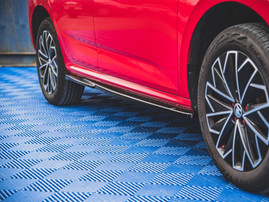 Maxton Design Side Skirts Diffusers Skoda Kamiq (2019-) - Textured