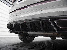 Maxton Design Rear Splitter (Vertical Bars) Skoda Kodiaq RS Mk1 Facelift