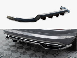 Maxton Design Rear Splitter (Vertical Bars) Skoda Kodiaq Sportline Mk1 Facelift
