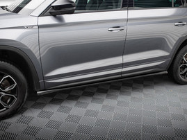 Maxton Design Side Skirts Diffusers Skoda Kodiaq Sportline Mk1 Facelift