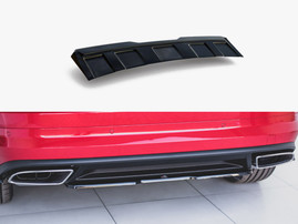 Maxton Design Central Rear Splitter Skoda Kodiaq RS - Carbon Look