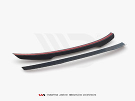Maxton Design Spoiler CAP V.2 Skoda Kodiaq Mk1 Sportline / RS - Carbon Look