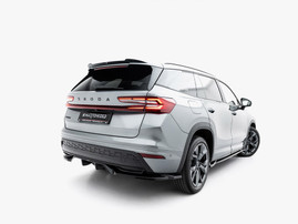 Maxton Design Rear Splitter (Vertical Bars) Skoda Kodiaq Sportline Mk2