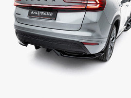 Maxton Design Rear Splitter (Vertical Bars) Skoda Kodiaq Sportline Mk2