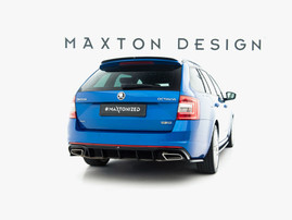 Maxton Design Rear Valance V.2 Skoda Octavia RS Mk3 / Mk3 FL Hatchback / Estate (Petrol)