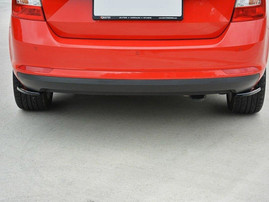 Maxton Design Rear Side Diffusers Skoda Rapid Spaceback - Textured