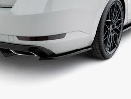 Maxton Design Rear Side Splitters V.3 Skoda Superb Liftback / Combi Mk3