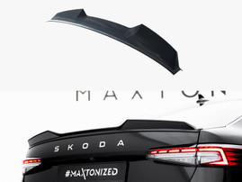 Maxton Design Spoiler CAP 3D Skoda Superb Sedan Mk4