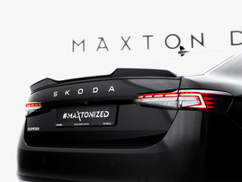 Maxton Design Spoiler CAP 3D Skoda Superb Sedan Mk4