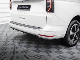 Maxton Design Rear Splitter (Vertical Bars) Volkswagen Caddy Maxi Mk5