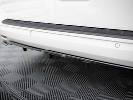 Maxton Design Rear Splitter (Vertical Bars) Volkswagen Caddy Maxi Mk5