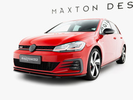 Maxton Design Front Splitter V.5 Volkswagen Golf GTI / GTD Mk7 Facelift