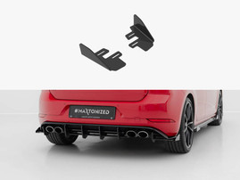 Maxton Design Rear Side Flaps Volkswagen Golf R Mk7 Facelift