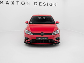 Maxton Design Hybrid Front Racing Splitter VW Golf 7 R / R-Line Facelift
