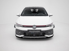 Maxton Design Street PRO Front Splitter Volkswagen Golf GTI / GTE / R-Line Mk8 Facelift