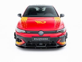 Maxton Design Street PRO Front Splitter Volkswagen Golf GTI Clubsport Mk8 Facelift