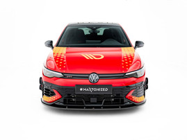 Maxton Design Front Splitter V.2 Volkswagen Golf GTI Clubsport Mk8 Facelift