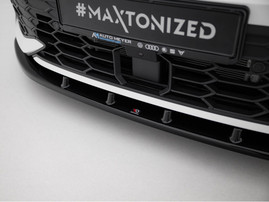 Maxton Design Front Splitter V.1 Volkswagen Golf GTI / GTE / R-Line Mk8 Facelift